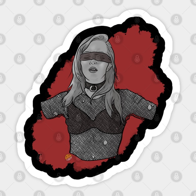 Blindfold Sticker by ArtOfTheNerd